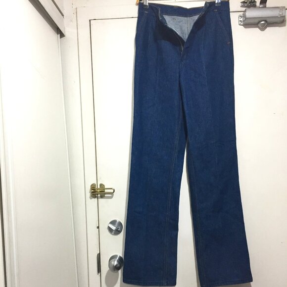 VINTAGE WRANGLER HIGH RISE JEANS SIZE 30X34 - Picture 2 of 13